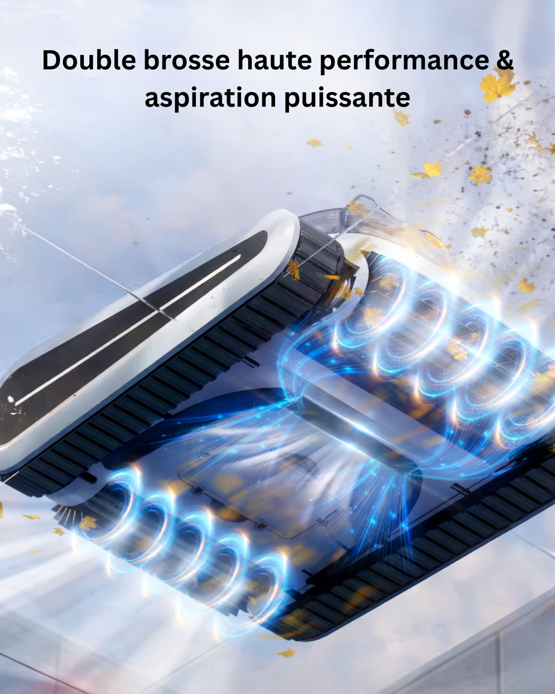 Robot nettoyeur de piscine intelligent