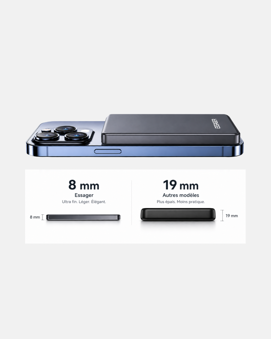 ESSAGER - Batterie Magsafe 5000mAh