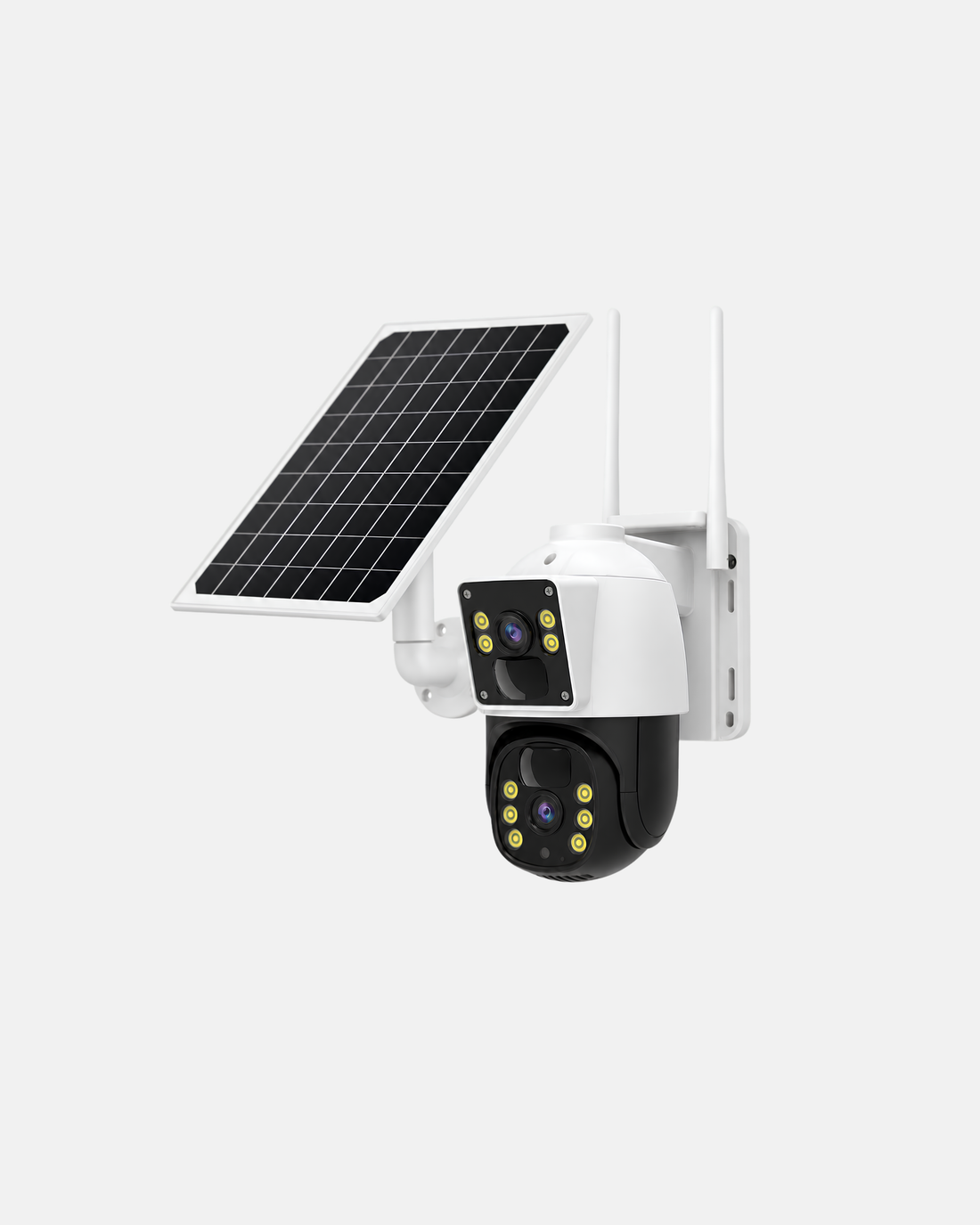 CAMÉRA DE SURVEILLANCE SOLAIRE WI-FI – DOUBLE OBJECTIF PTZ