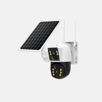 CAMÉRA DE SURVEILLANCE SOLAIRE WI-FI – DOUBLE OBJECTIF PTZ