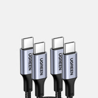 UGREEN Lot de 2 Câble USB C vers USB C Nylon Tressé PD 100W - 2M