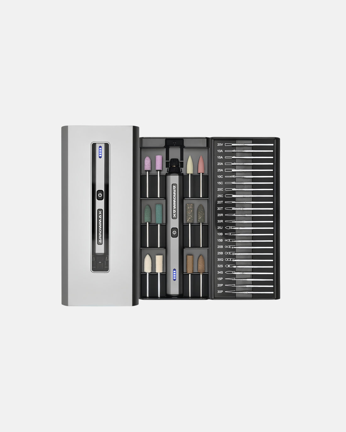 Stylo Graveur Électrique Intelligent ARROWMAX SGS PRO — 42 Embouts
